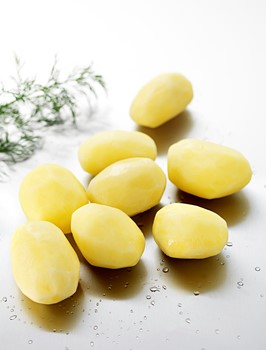 Potatis skalad medel